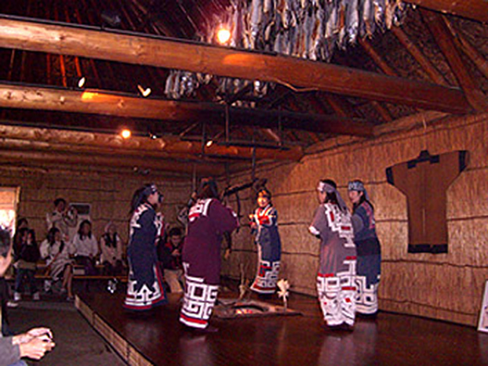 Ainu Dancing group